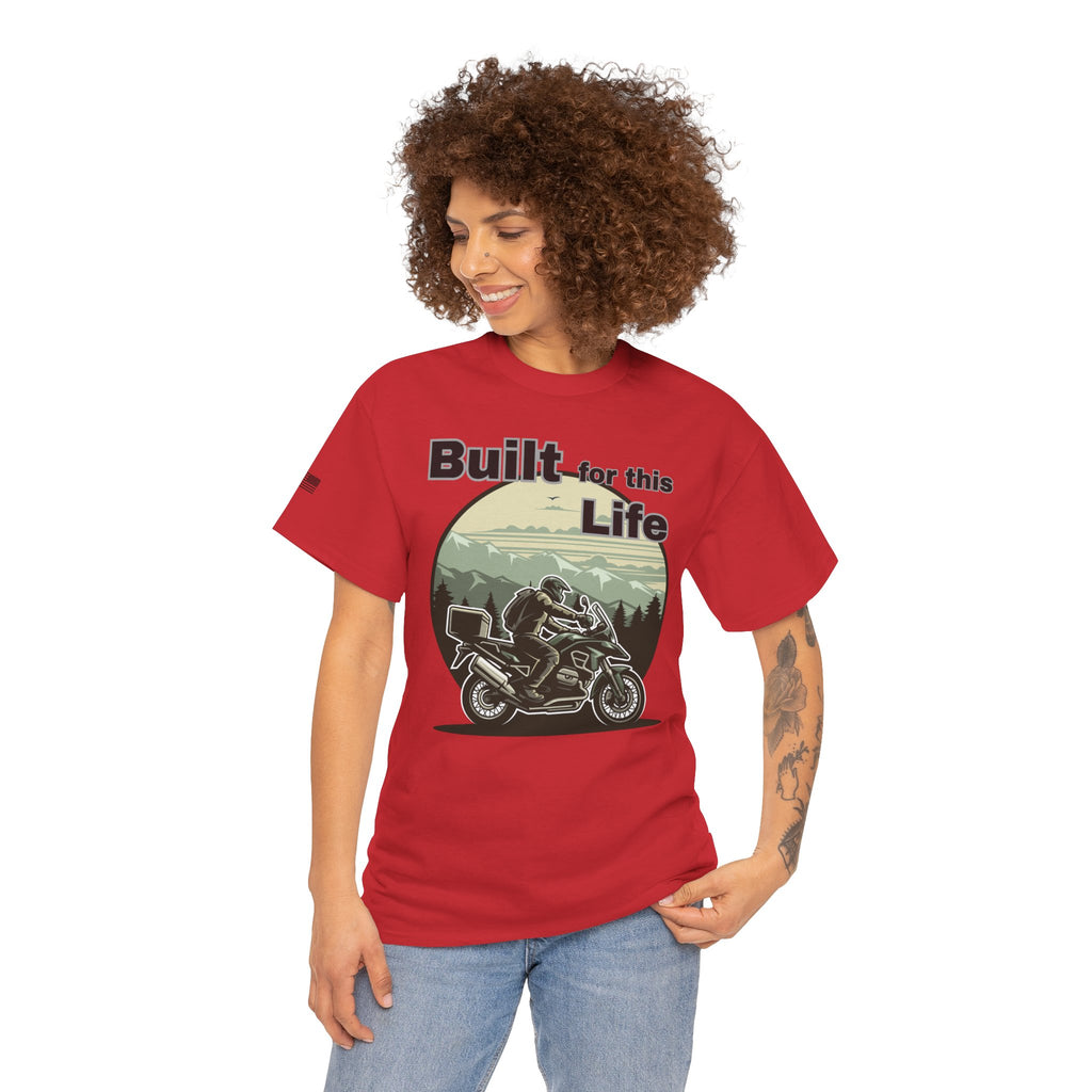 Built for this Life™ Adventure Rider Unisex Heavy Cotton Tee