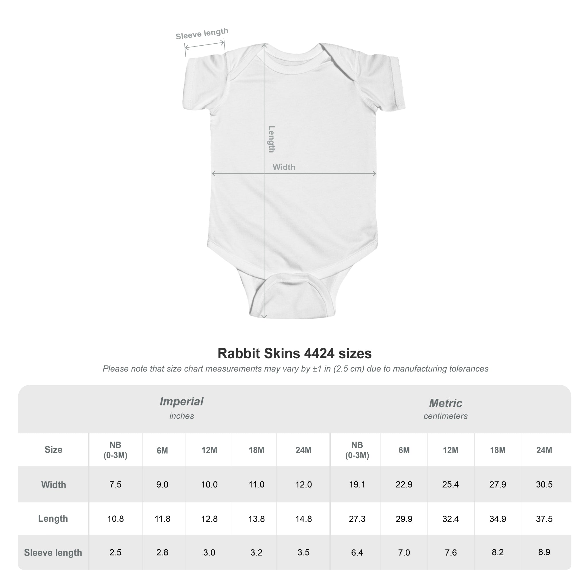 Infant Baby Onesie Born in 2026