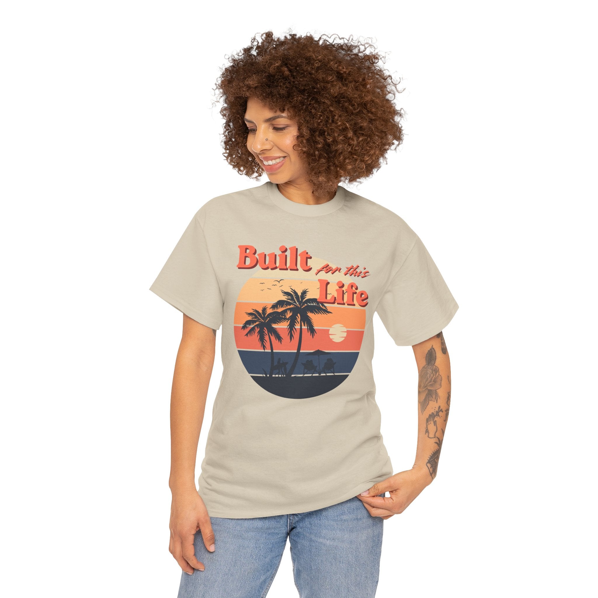 Built for this Life™ Beach Unisex Heavy Cotton Tee