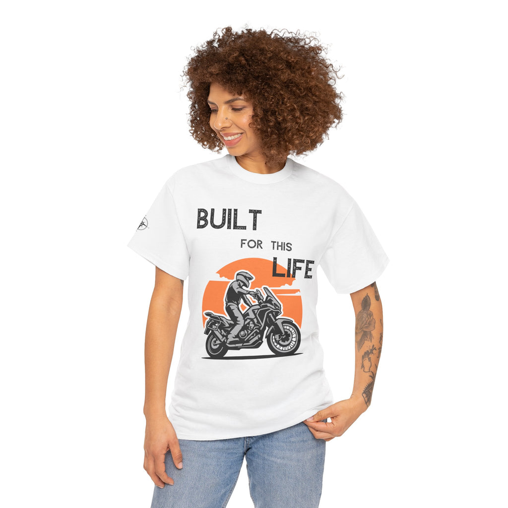 Built for this Life™ Adventure Rider Unisex Heavy Cotton Tee