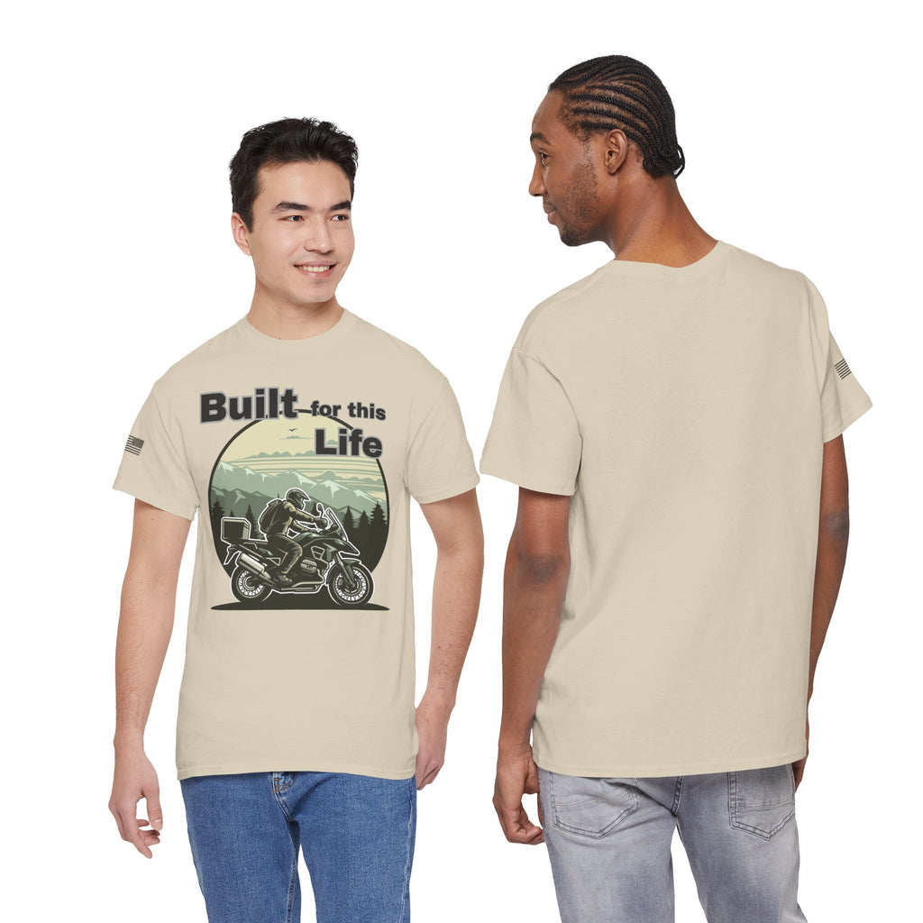 Built for this Life™ Adventure Rider Unisex Heavy Cotton Tee