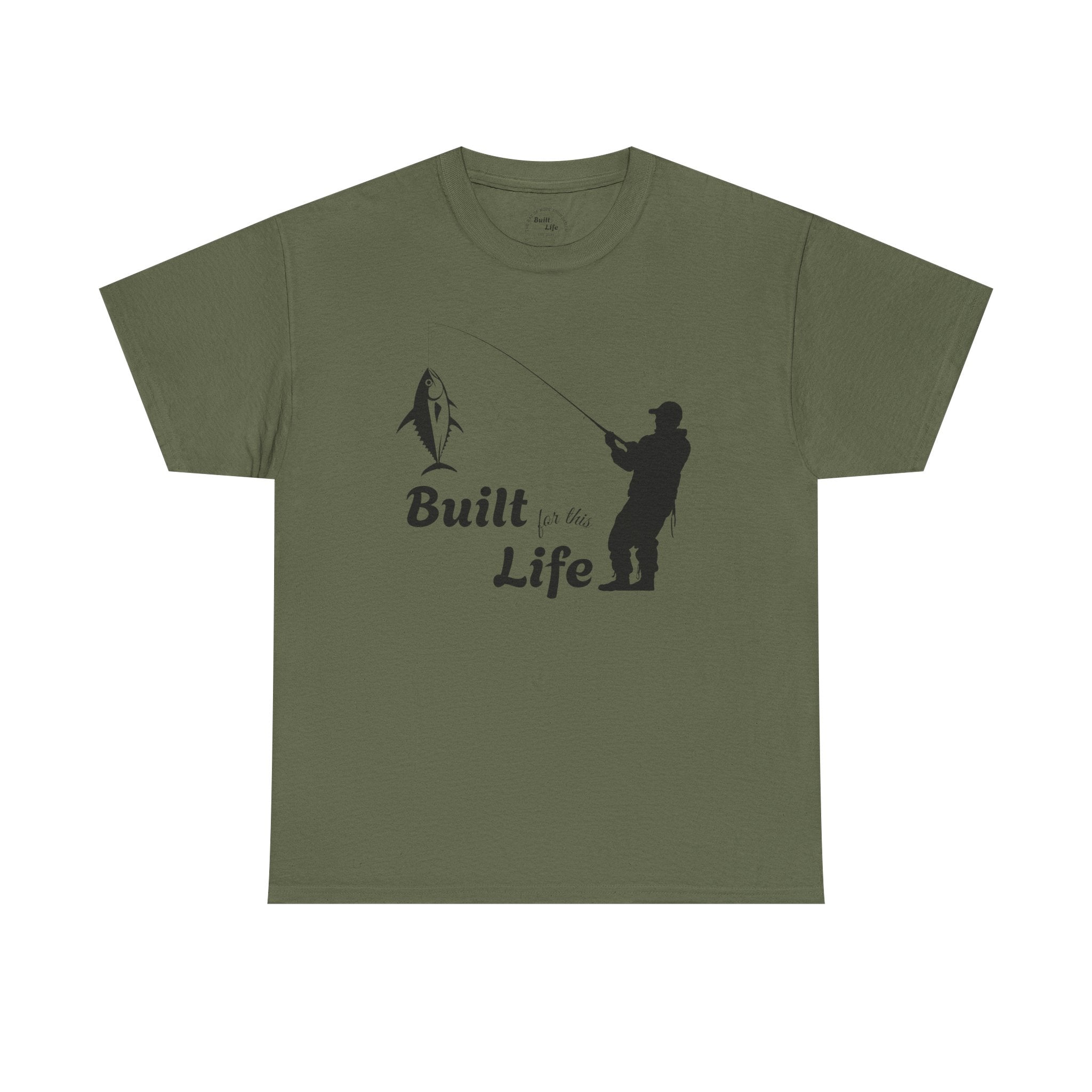 Built for this Life™ Fishing Unisex Heavy Cotton Tee