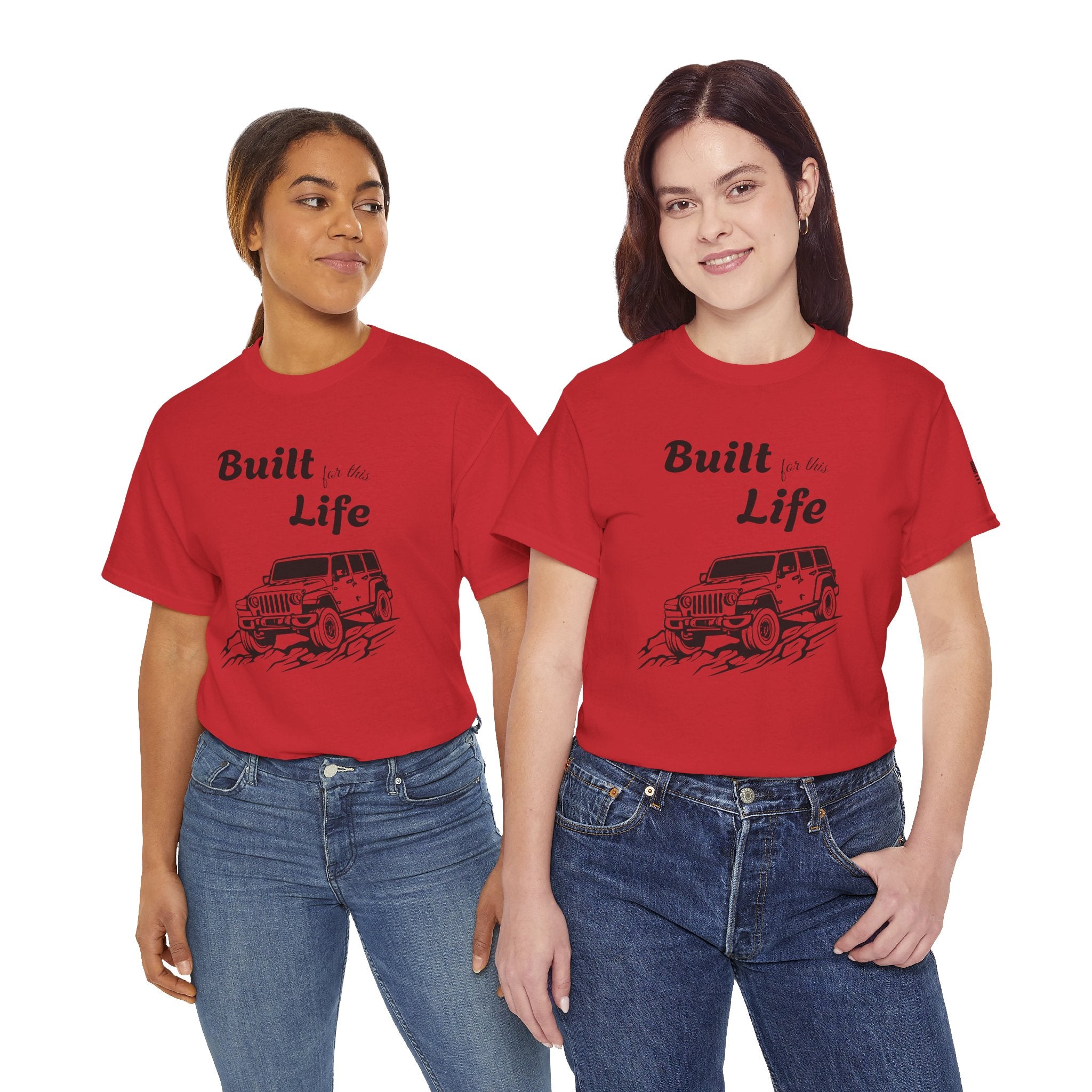 Built for this Life™ Jeep Lover Unisex Heavy Cotton Tee