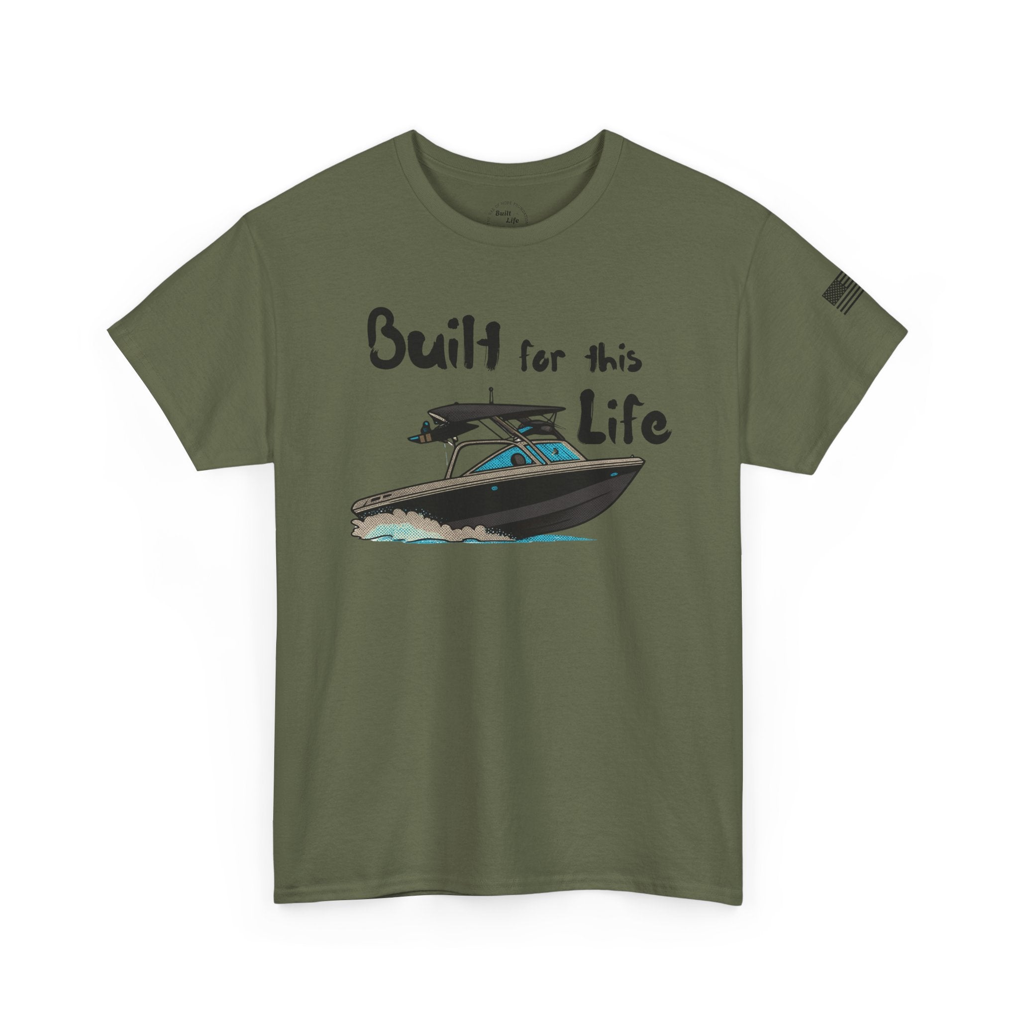 Built for this Life™ Boating Unisex Heavy Cotton Tee