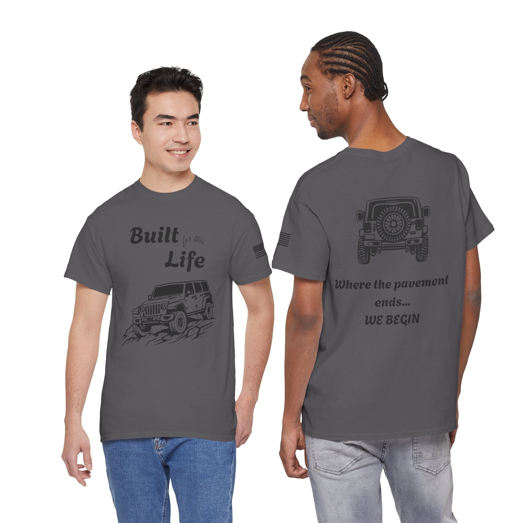 Built for this Life™ Jeep Lover Unisex Heavy Cotton Tee