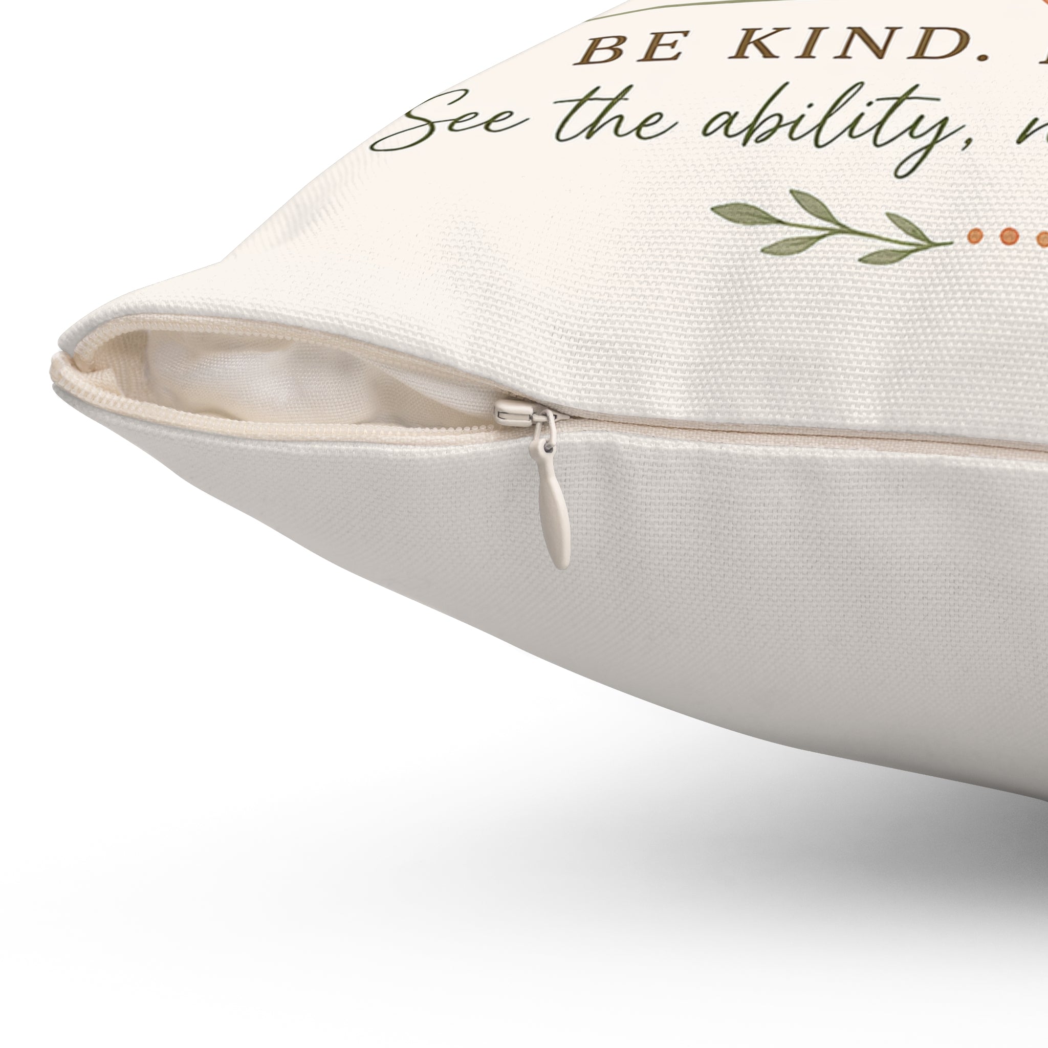 Customizable Ability Pillow cover
