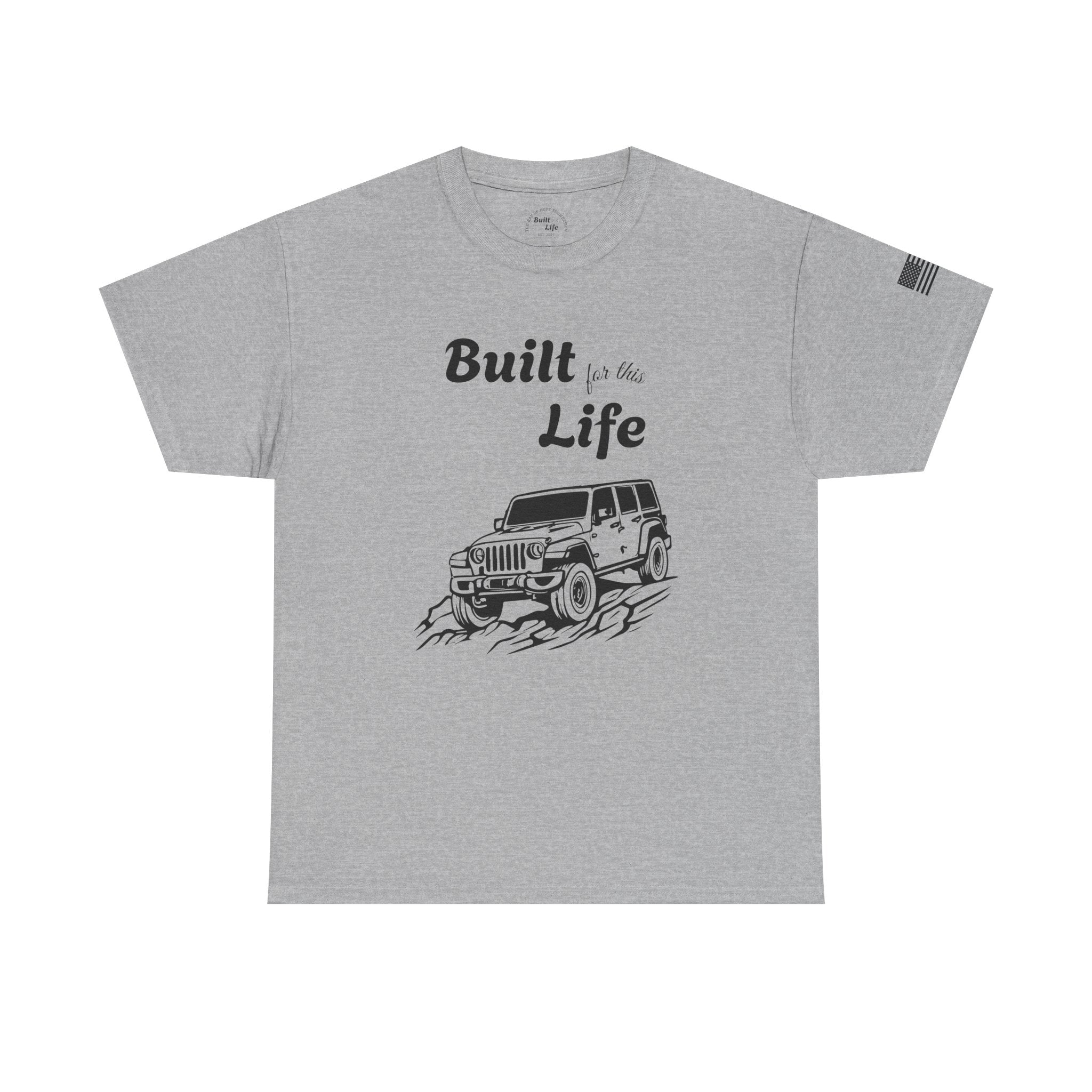Built for this Life™ Jeep Lover Unisex Heavy Cotton Tee