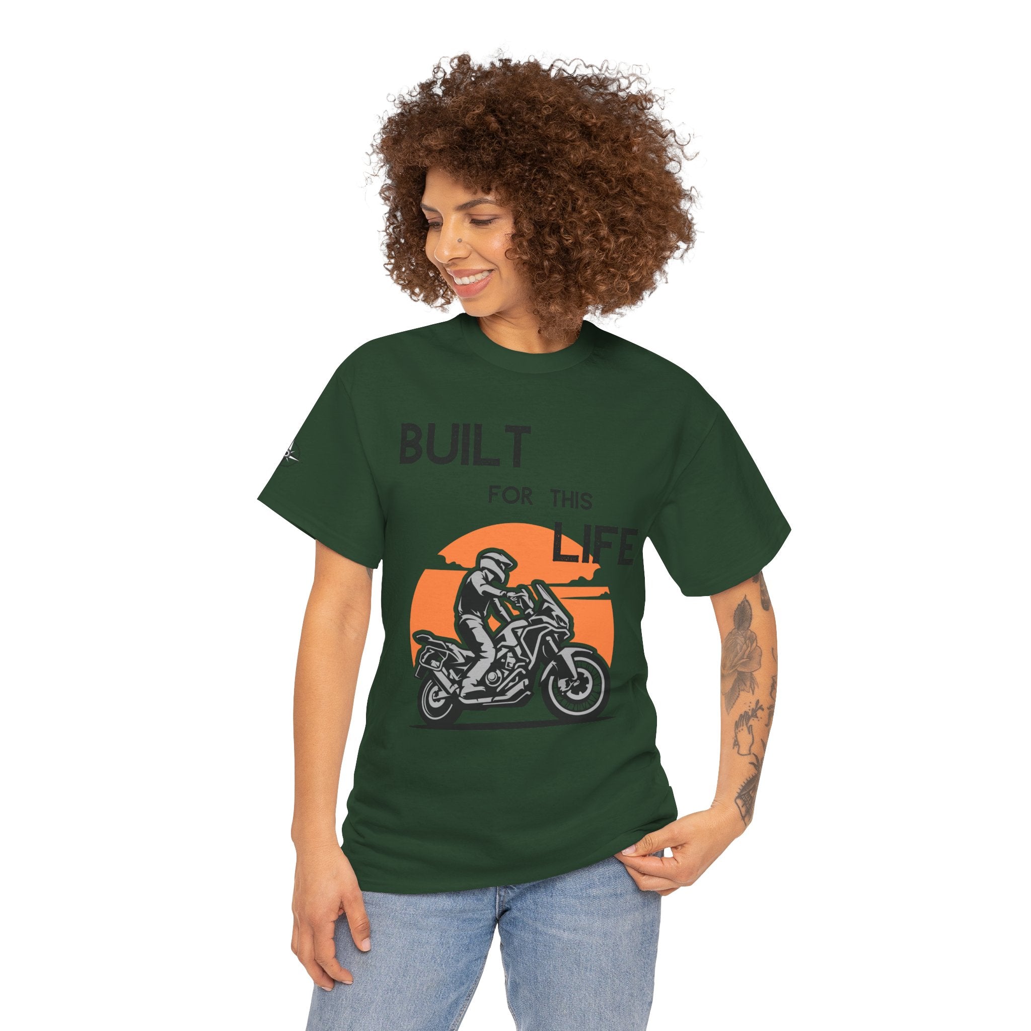 Built for this Life™ Adventure Rider Unisex Heavy Cotton Tee
