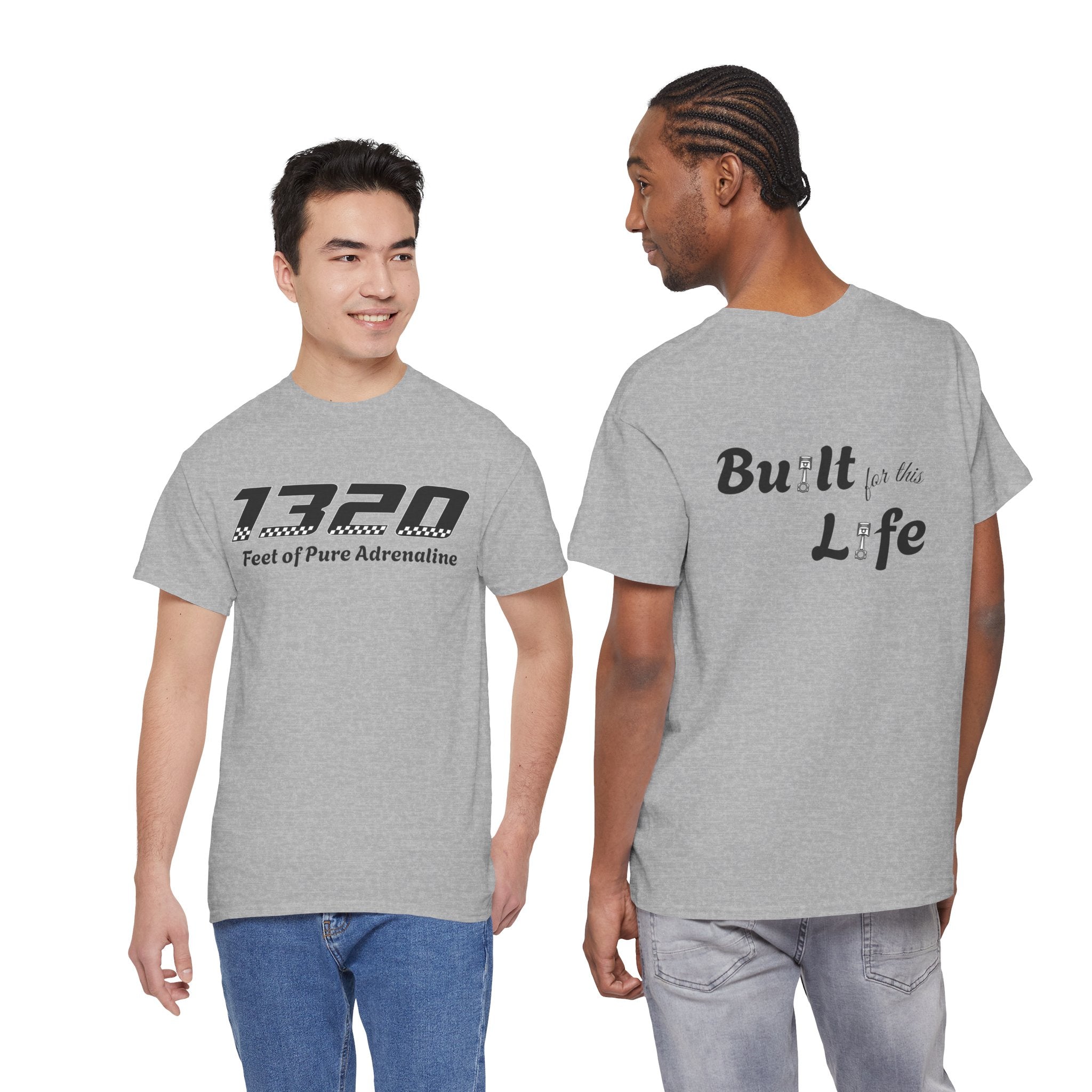 Built for this Life™ Quarter Mile Unisex Heavy Cotton Tee
