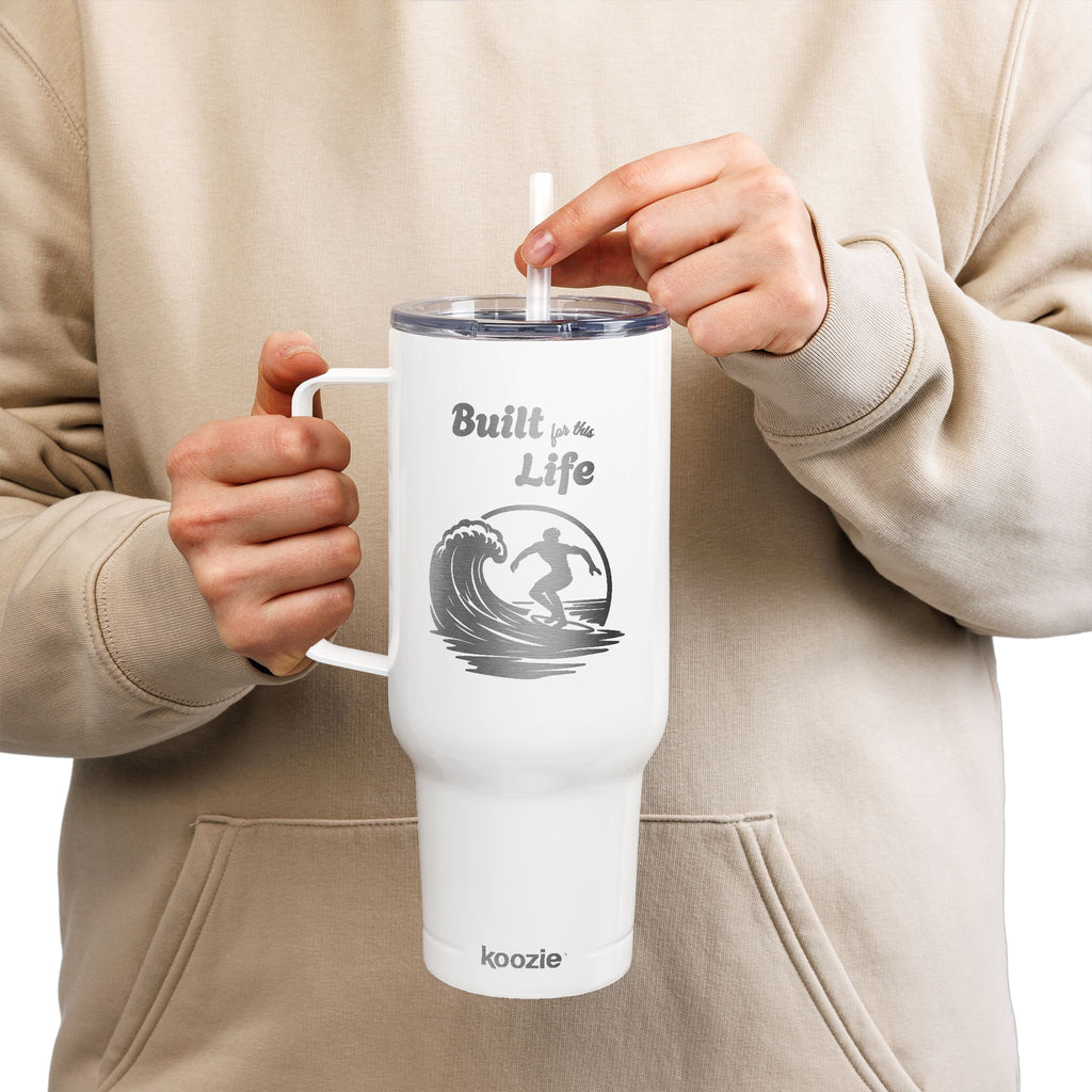 Built for this Life™ Surf Insulated Tumbler with Lid, 40oz (Engraving)