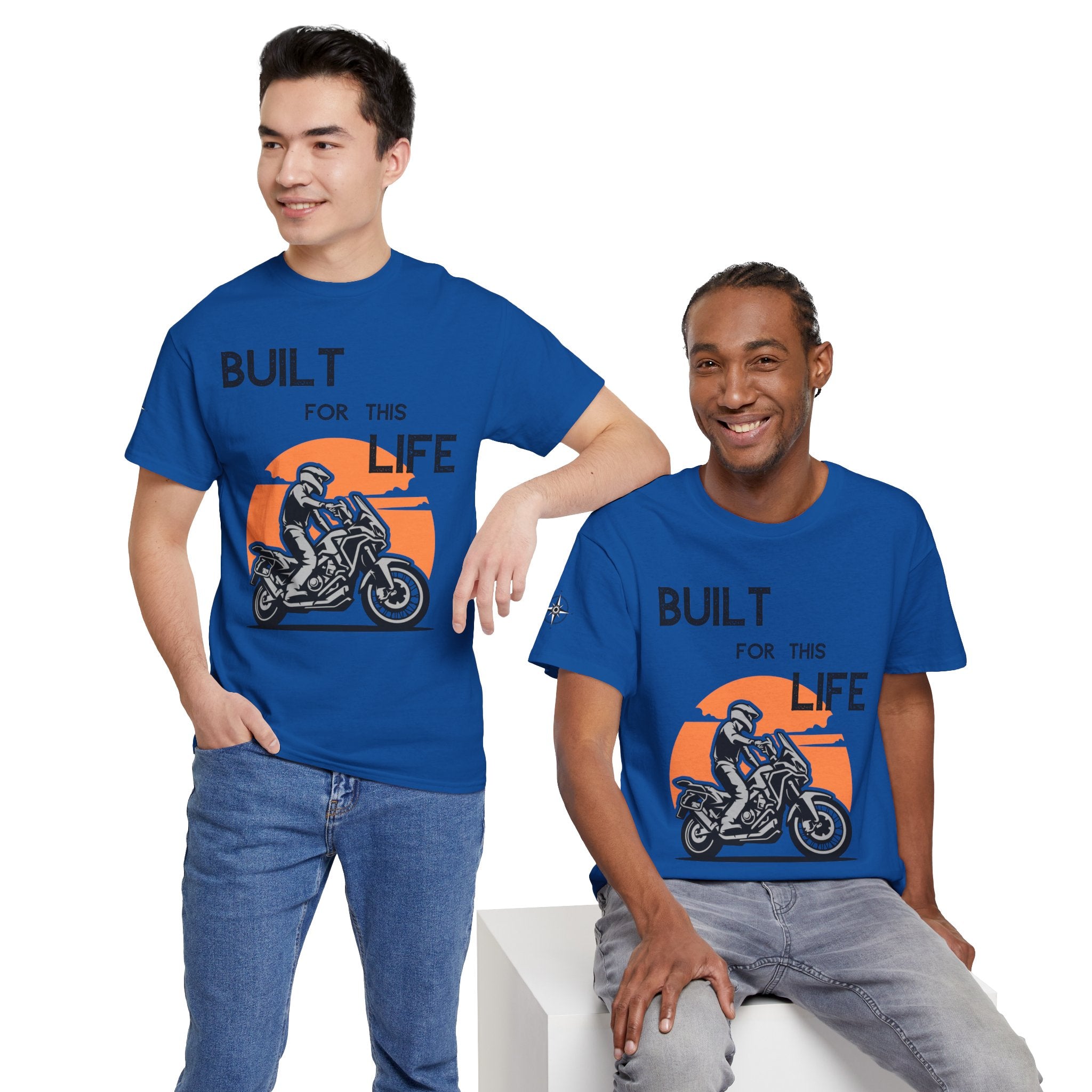 Built for this Life™ Adventure Rider Unisex Heavy Cotton Tee