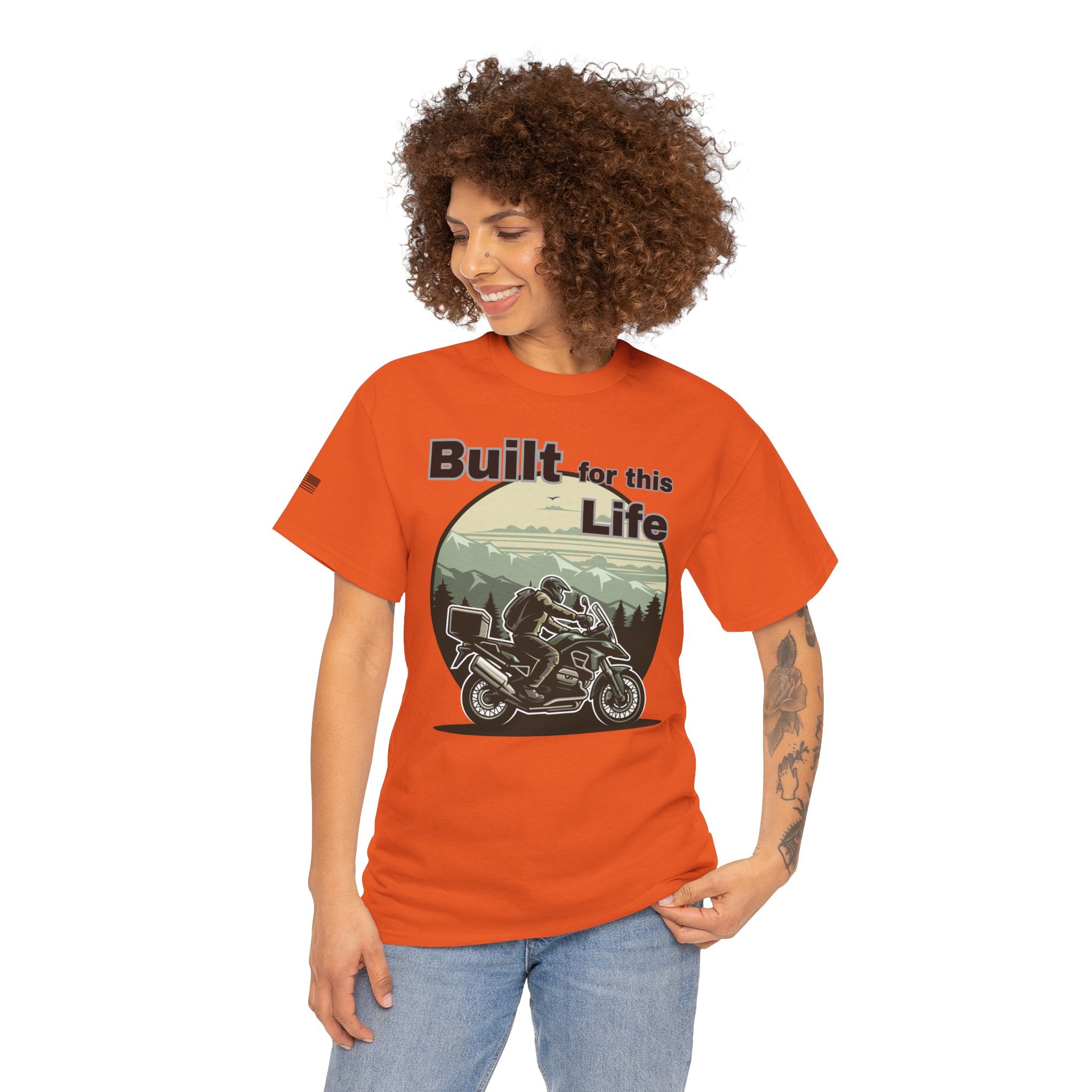 Built for this Life™ Adventure Rider Unisex Heavy Cotton Tee