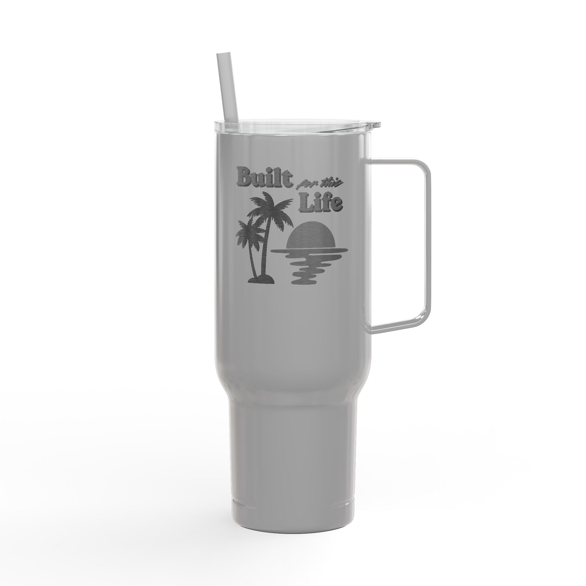 Built for this Life™ Beach Insulated Tumbler with Lid, 40oz (Engraving)