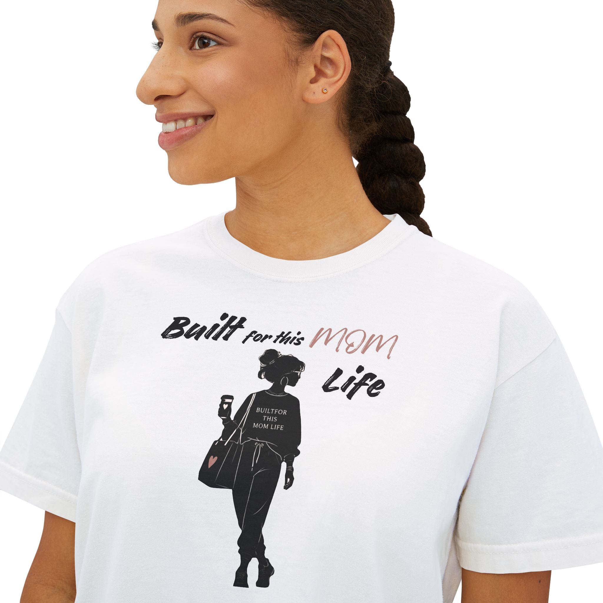 Built for this Life™ Mom's Life Women's Boxy Tee