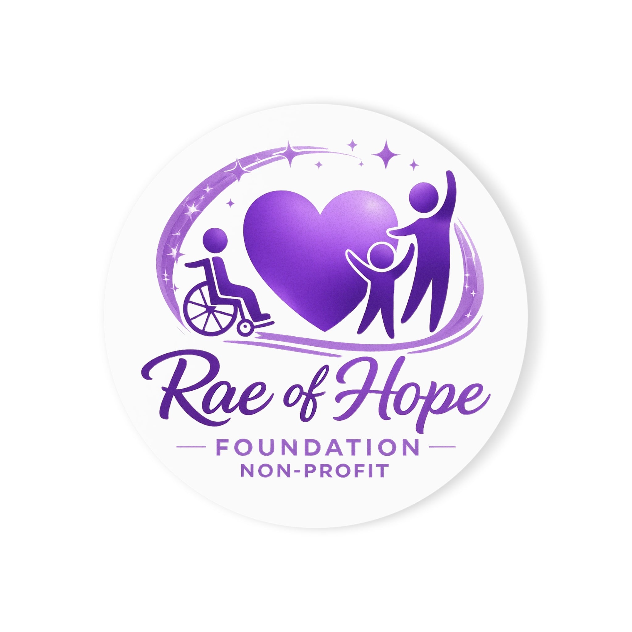 The Rae of Hope Foundation Cork Back Coaster