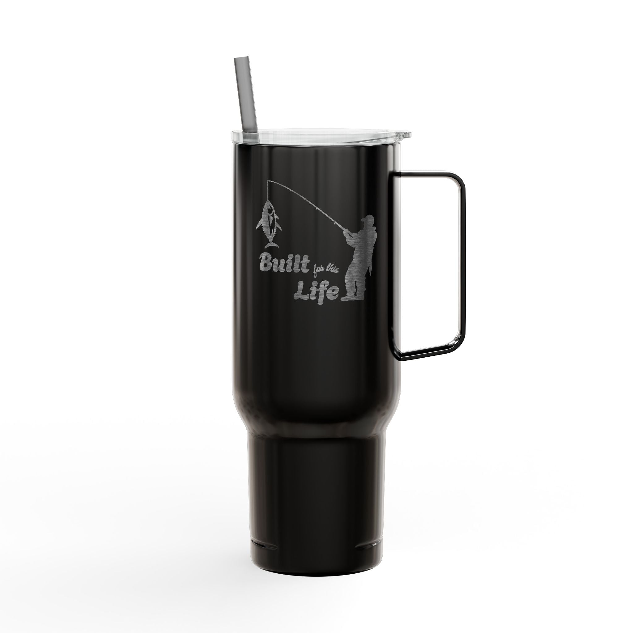 Built for this Life™ Fishing Insulated Tumbler with Lid, 40oz (Engraving)