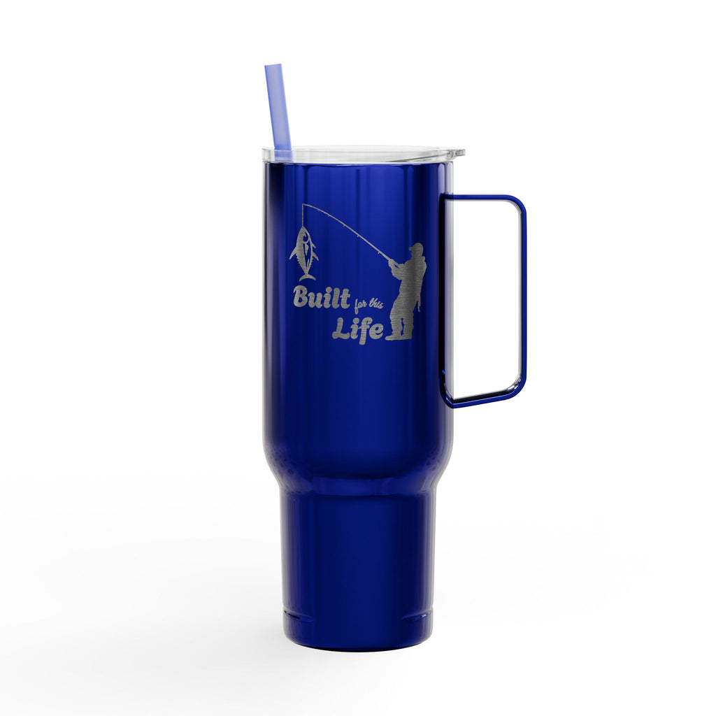 Built for this Life™ Fishing Insulated Tumbler with Lid, 40oz (Engraving)