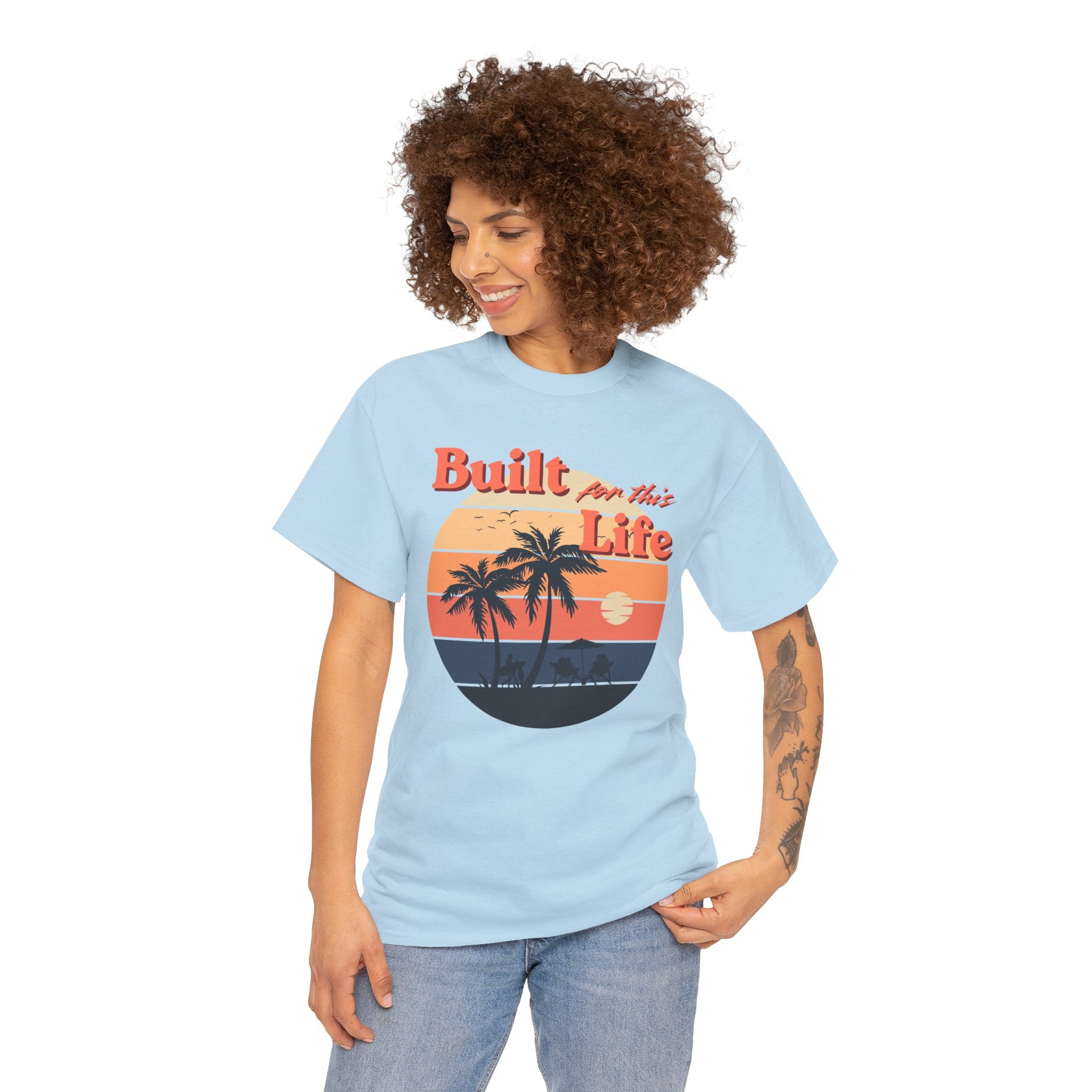 Built for this Life™ Beach Unisex Heavy Cotton Tee