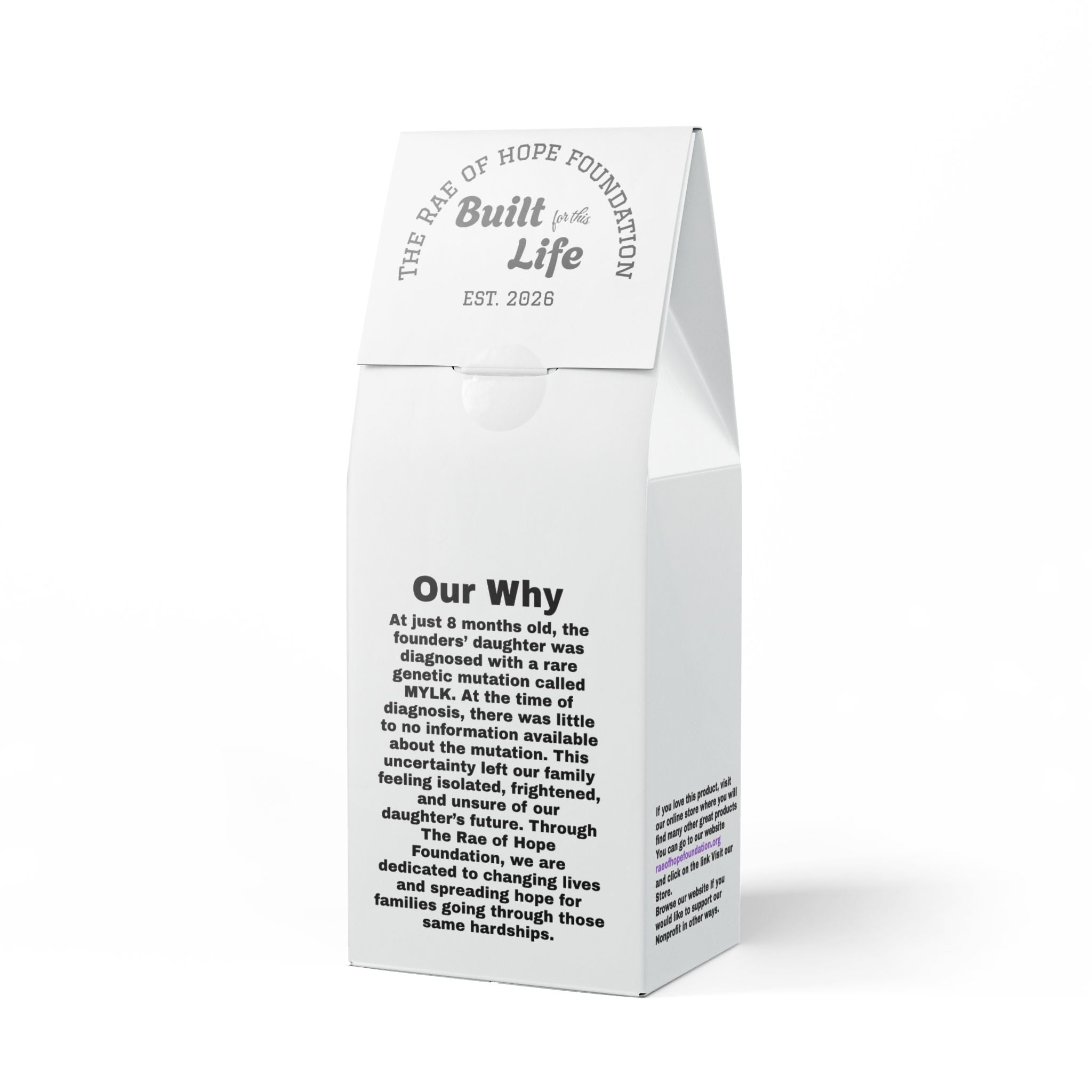 Built for this Life™ Dark Roast Specialty Grade Craft Coffee Blend (Dark French Roast)
