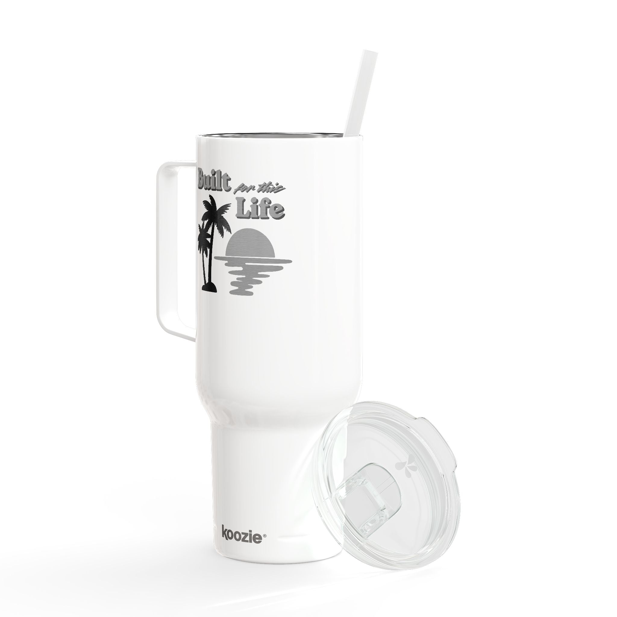 Built for this Life™ Beach Insulated Tumbler with Lid, 40oz (Engraving)