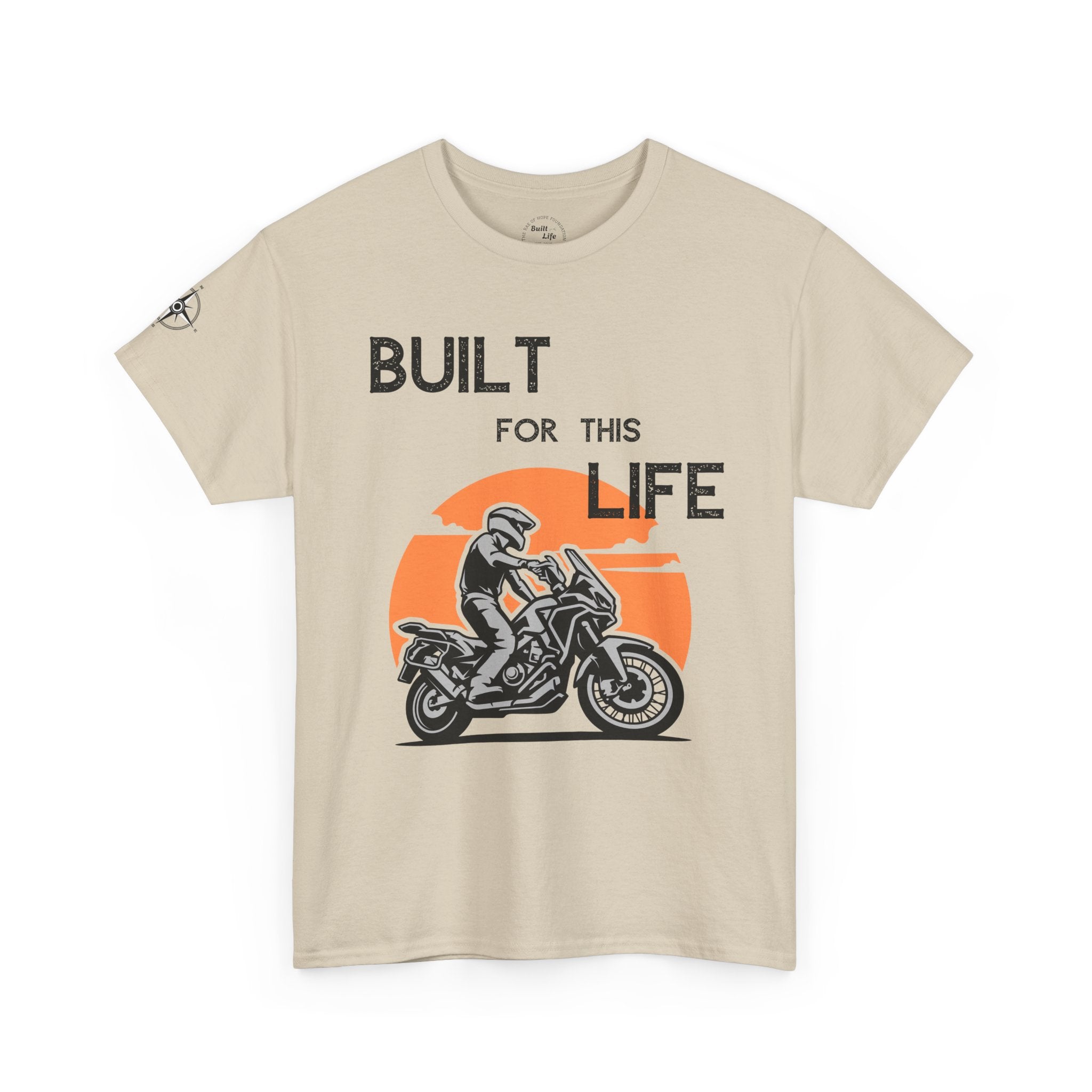 Built for this Life™ Adventure Rider Unisex Heavy Cotton Tee