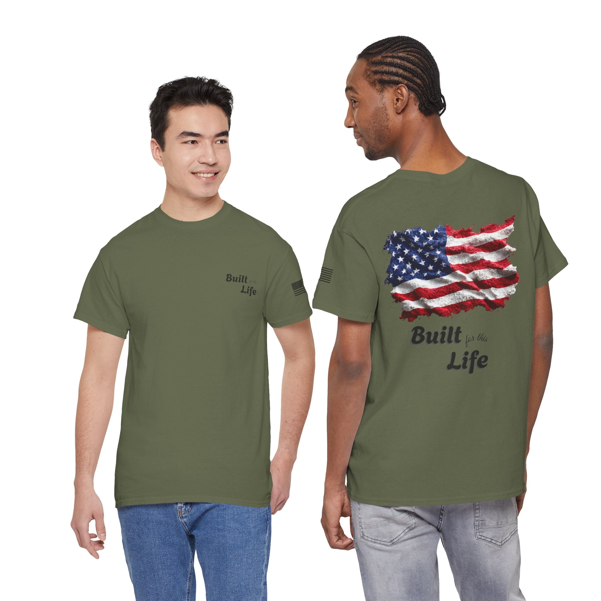 Built for this Life™ American Hero Heavy Cotton Tee