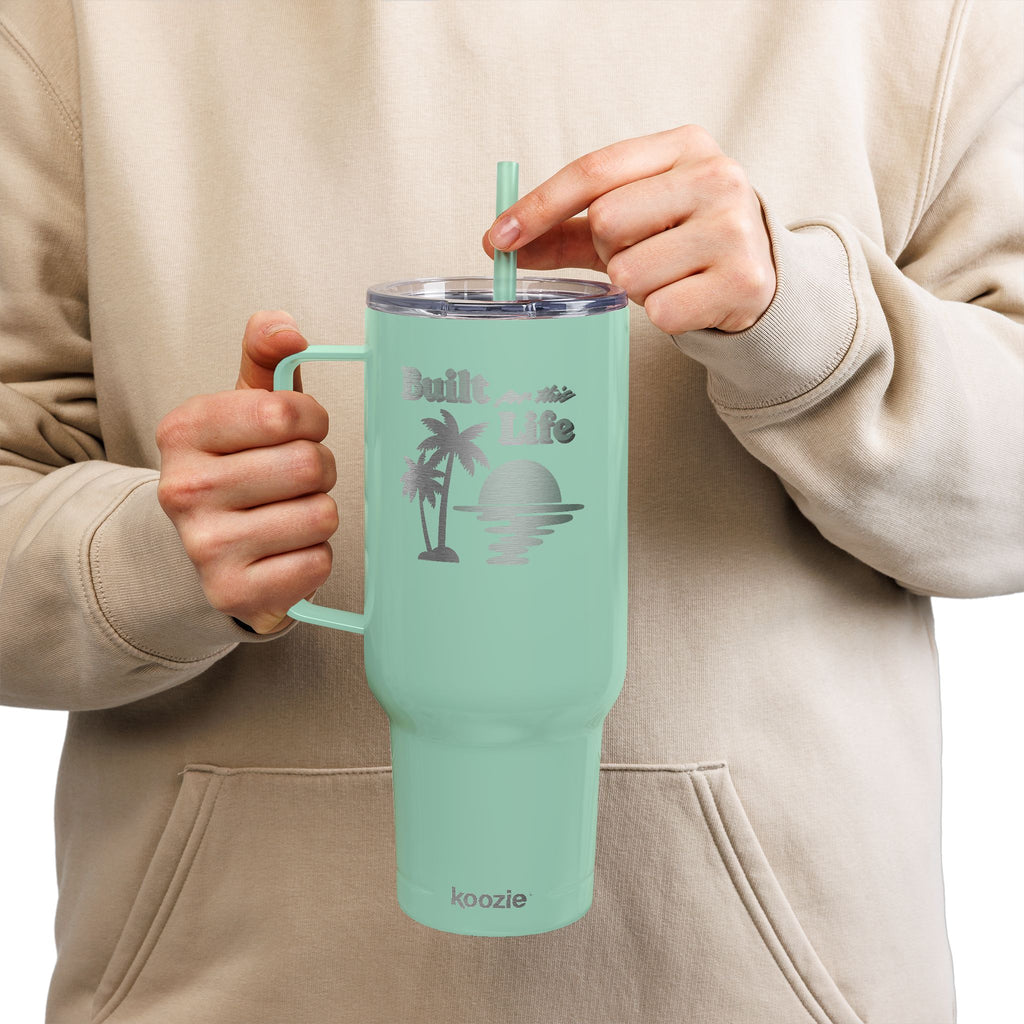 Built for this Life™ Beach Insulated Tumbler with Lid, 40oz (Engraving)