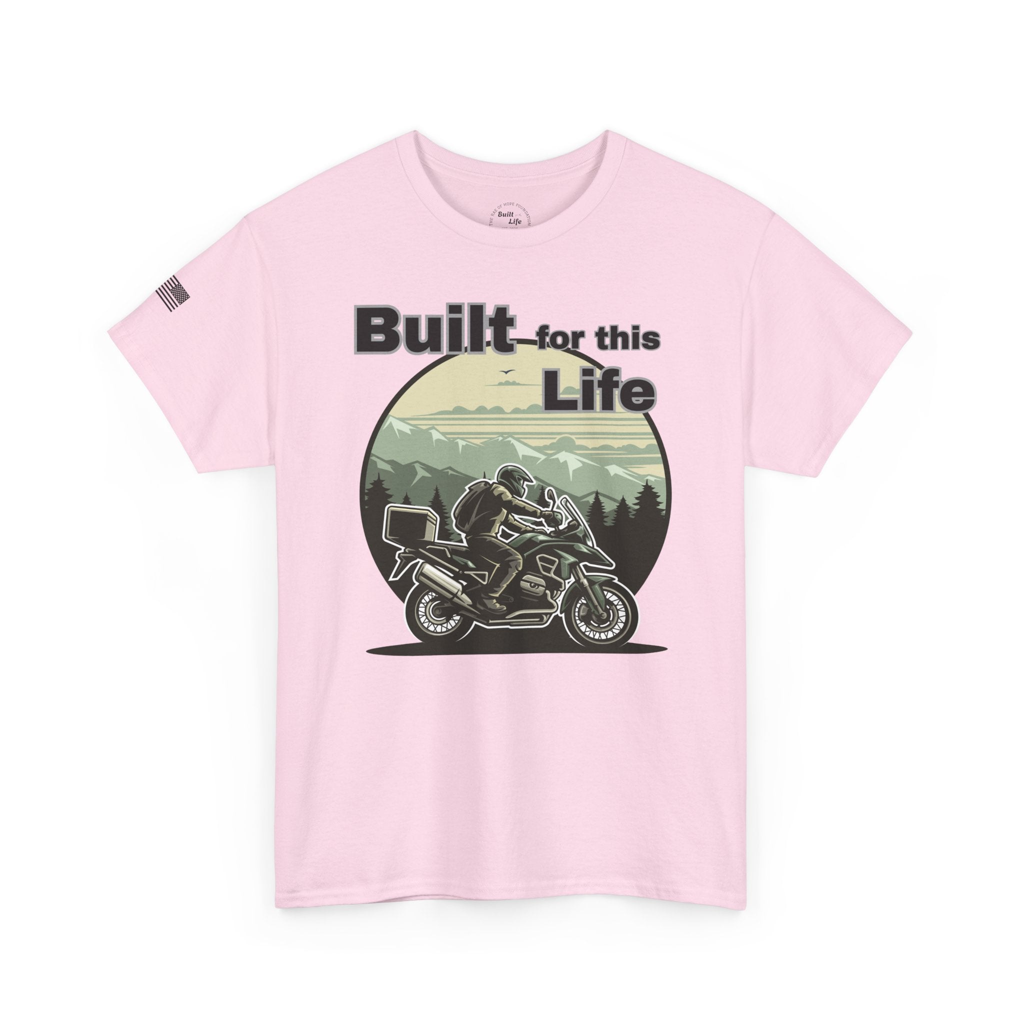 Built for this Life™ Adventure Rider Unisex Heavy Cotton Tee