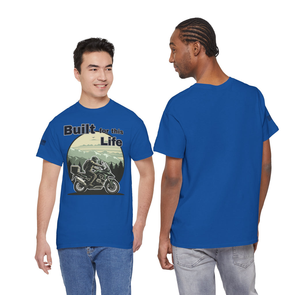 Built for this Life™ Adventure Rider Unisex Heavy Cotton Tee