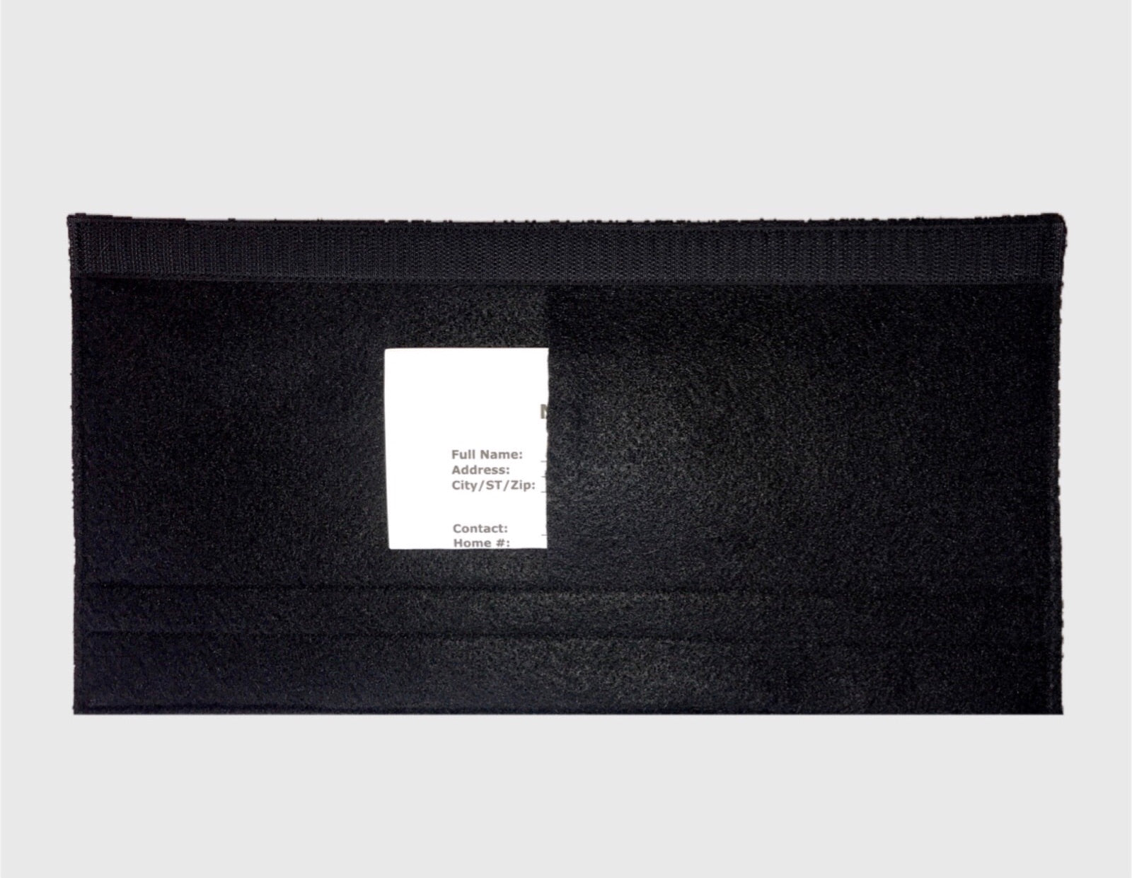 For ANY Medical Condition - Medical Alert Seat Belt Cover - Inside Pocket - Medical Info Sheet